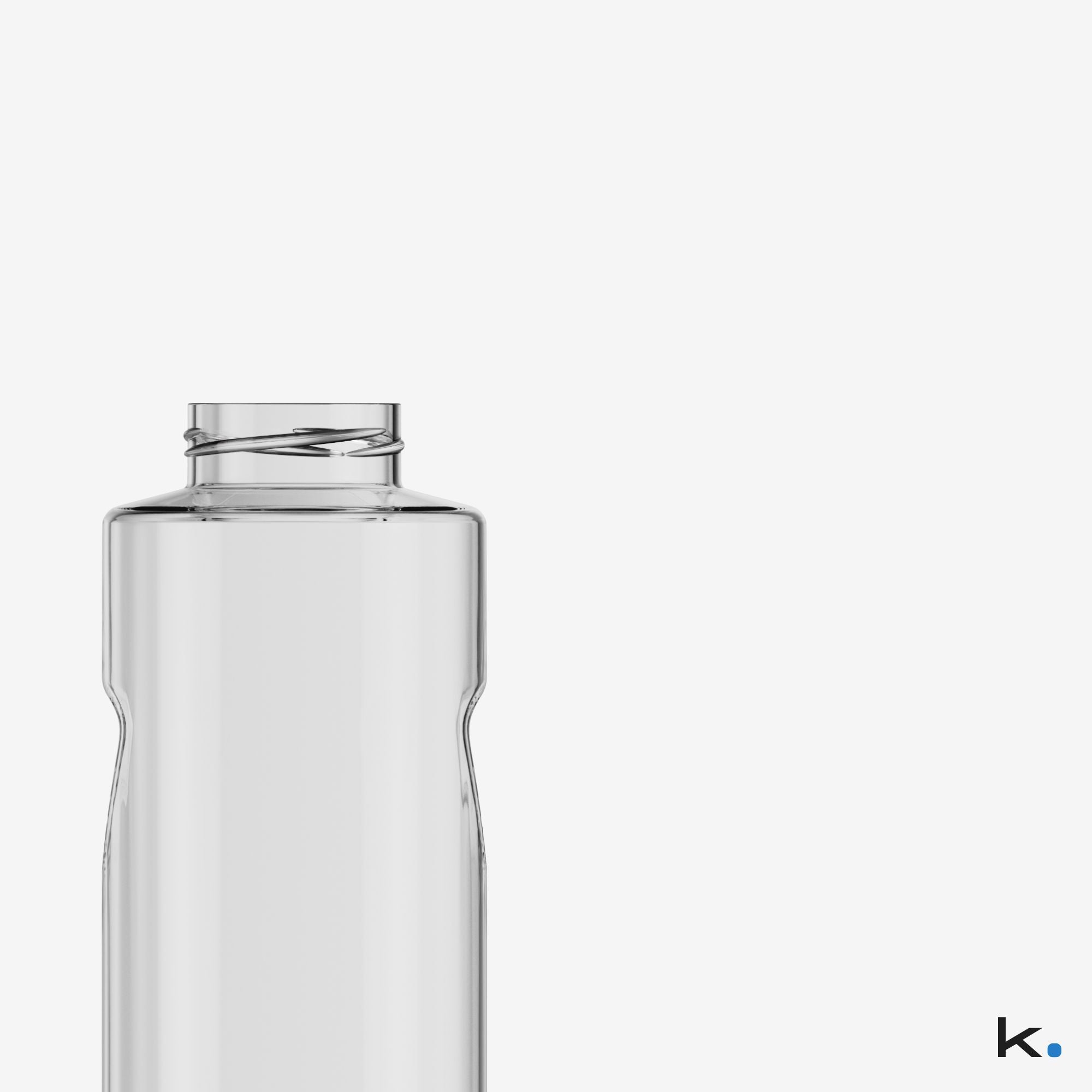 Kavodrink 800ml Premium Flasche [Transparent]