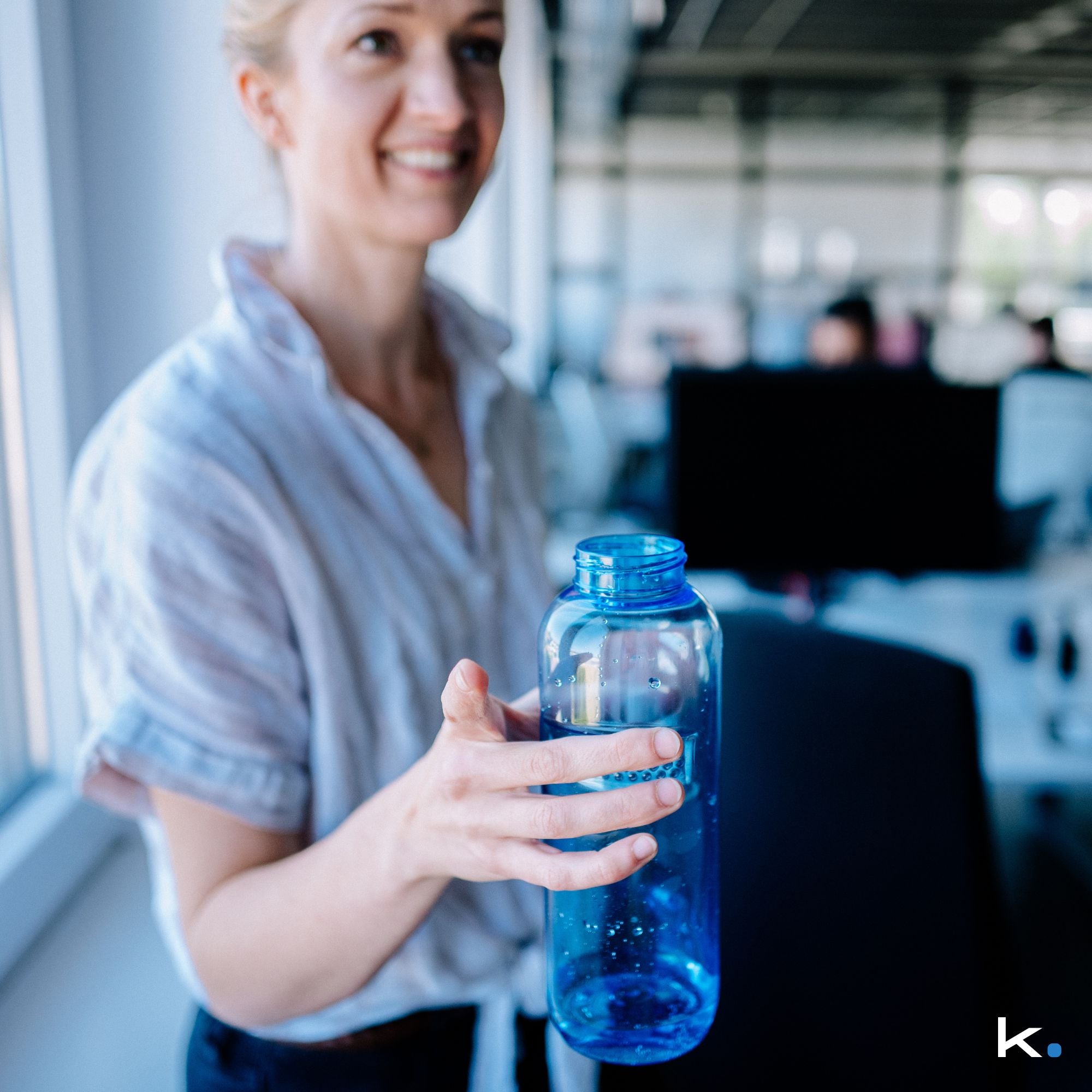 Kavodrink 1000 ml Flasche [Blau]